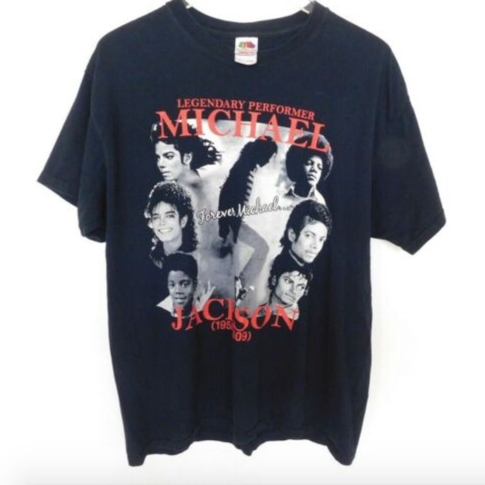 Michael Jackson In Memory Of T-Shirt 1958-2009